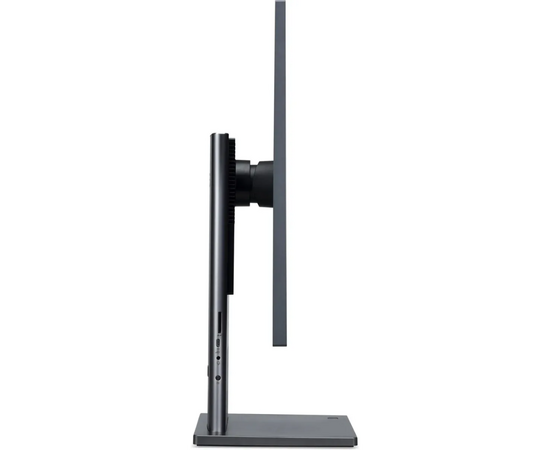  Моноблок Acer Aspire S27-1755 (DQ.BKECD.001) 27" WQHD i7 1260P (1.5) 16Gb SSD512Gb Iris Xe CR noOS GbitEth WiFi BT 135W клавиатура мышь Cam серый 