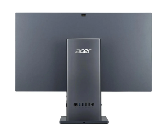  Моноблок Acer Aspire S27-1755 (DQ.BKECD.001) 27" WQHD i7 1260P (1.5) 16Gb SSD512Gb Iris Xe CR noOS GbitEth WiFi BT 135W клавиатура мышь Cam серый 