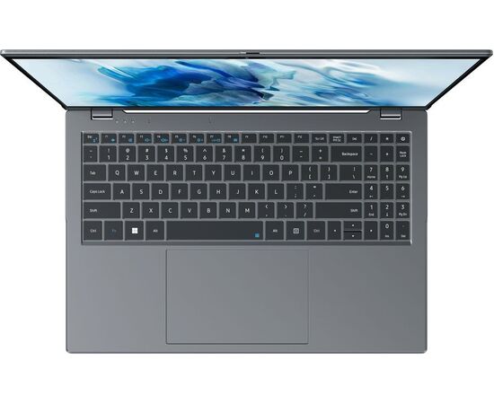  Ноутбук CHUWI GemiBook Plus (CWI620-PN1N5N1HDMXX) Intel N100 800MHz/15.6"/1920x1080/16GB/512GB SSD/Intel UHD Graphics/Wi-Fi/Bluetooth/Win11H/Grey 