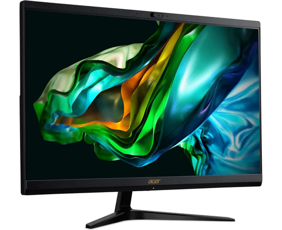  Моноблок Acer Aspire C27-1800 (DQ.BKJCD.00A) 27" Full HD i3 1315U (1.2) 8Gb SSD512Gb UHDG CR Eshell GbitEth WiFi 65W клавиатура мышь черный 