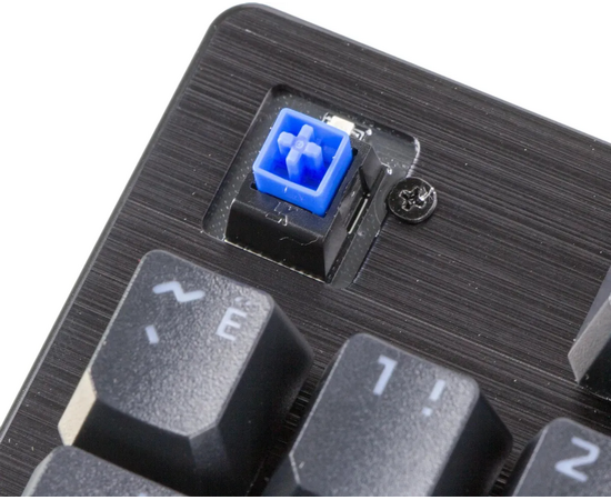  Клавиатура A4Tech Bloody B820R Blue S механическая черный USB for gamer LED (B820R BLACK (BLUE SWITCH)) 