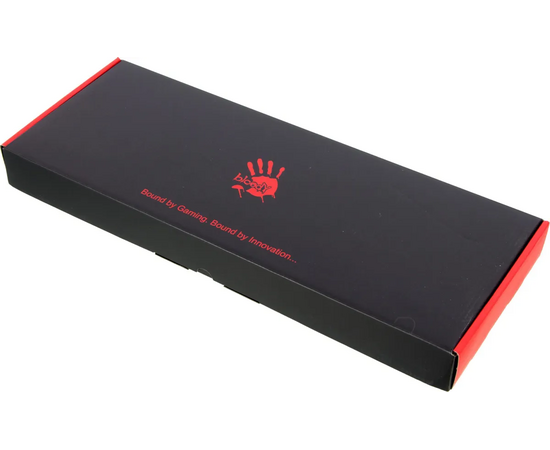  Клавиатура A4Tech Bloody B820R Blue S механическая черный USB for gamer LED (B820R BLACK (BLUE SWITCH)) 