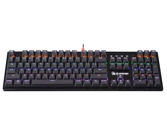  Клавиатура A4Tech Bloody B820R механическая черный USB for gamer LED (B820R BLACK (RED SWITCH)) 