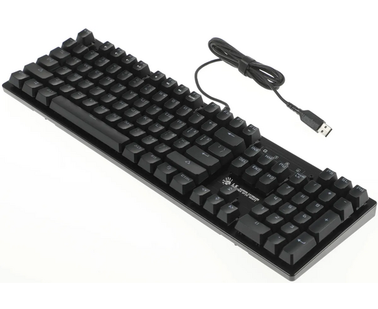  Клавиатура A4Tech Bloody B820R механическая черный USB for gamer LED (B820R BLACK (RED SWITCH)) 