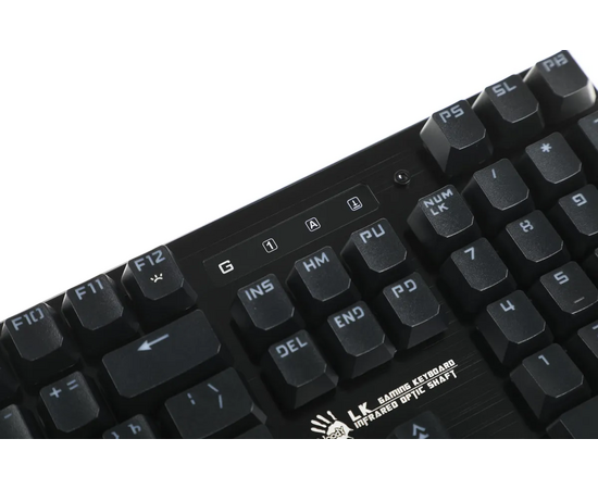  Клавиатура A4Tech Bloody B820R механическая черный USB for gamer LED (B820R BLACK (RED SWITCH)) 