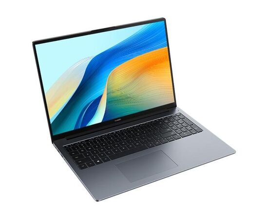  Ноутбук Huawei MateBook D 16 MCLG-X (53013WXA) Core i5 13420H 16Gb SSD512Gb Intel UHD Graphics 16" IPS (1920x1200) Windows 11 Home grey space 