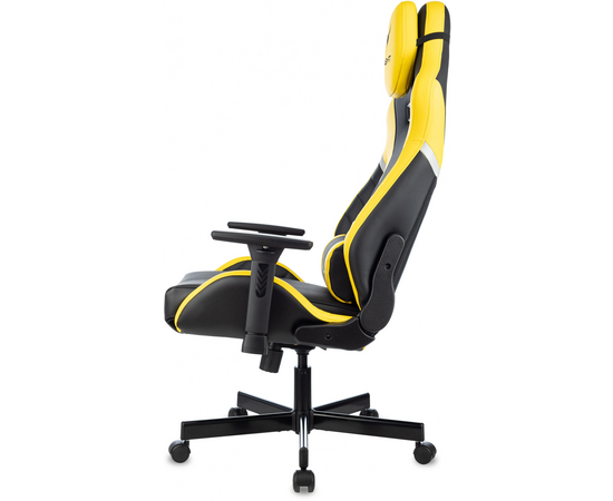  Кресло игровое Knight Thunder 5X Y черный/желтый эко.кожа 