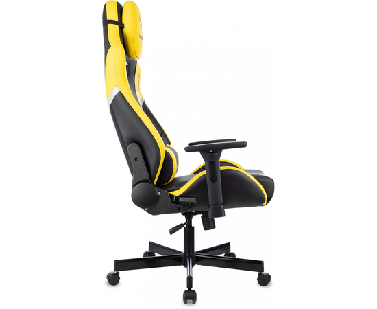  Кресло игровое Knight Thunder 5X Y черный/желтый эко.кожа 