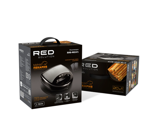  Вафельница RED SOLUTION RMB-M614/1 