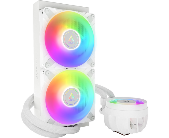  СВО Arctic Cooling Arctic Liquid Freezer III-240 A-RGB White (ACFRE00150A) Multi Compatible All-In-One CPU Water Cooler 