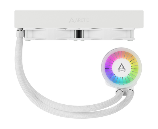  СВО Arctic Cooling Arctic Liquid Freezer III-240 A-RGB White (ACFRE00150A) Multi Compatible All-In-One CPU Water Cooler 