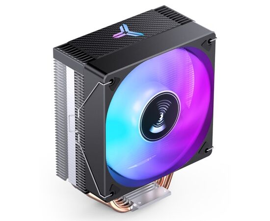  Кулер JONSBO CR-1000E Black LGA1700/1200/115X (TDP 210W, PWM, 120mm Dynamic Multi-Color LED Fan, 4 тепловые трубки, 4-pin) Retail 