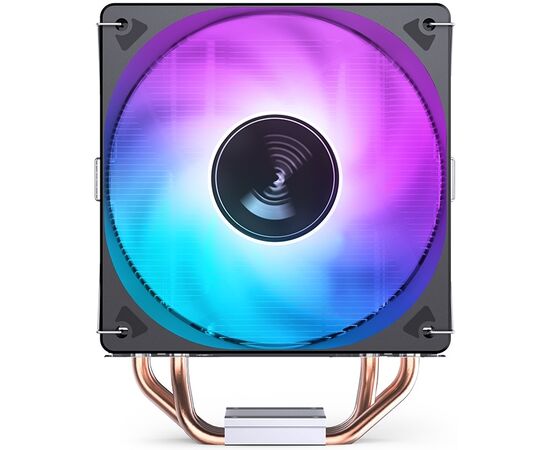 Кулер JONSBO CR-1000E Black LGA1700/1200/115X (TDP 210W, PWM, 120mm Dynamic Multi-Color LED Fan, 4 тепловые трубки, 4-pin) Retail 