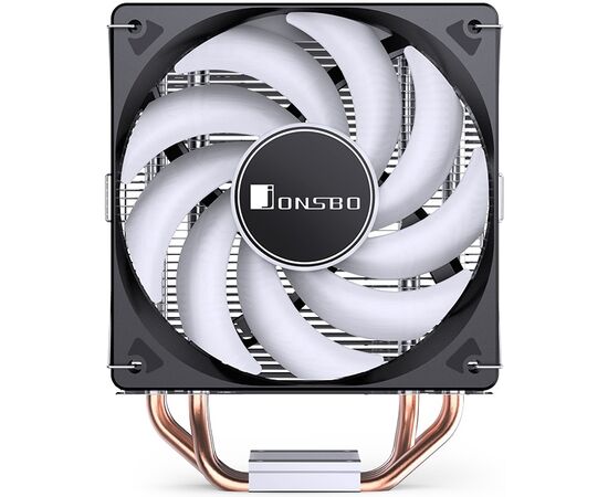  Кулер JONSBO CR-1000E Black LGA1700/1200/115X (TDP 210W, PWM, 120mm Dynamic Multi-Color LED Fan, 4 тепловые трубки, 4-pin) Retail 