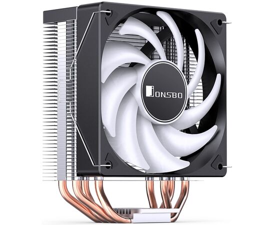  Кулер JONSBO CR-1000E Black LGA1700/1200/115X (TDP 210W, PWM, 120mm Dynamic Multi-Color LED Fan, 4 тепловые трубки, 4-pin) Retail 