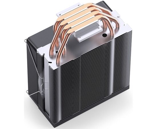  Кулер JONSBO CR-1000E Black LGA1700/1200/115X (TDP 210W, PWM, 120mm Dynamic Multi-Color LED Fan, 4 тепловые трубки, 4-pin) Retail 