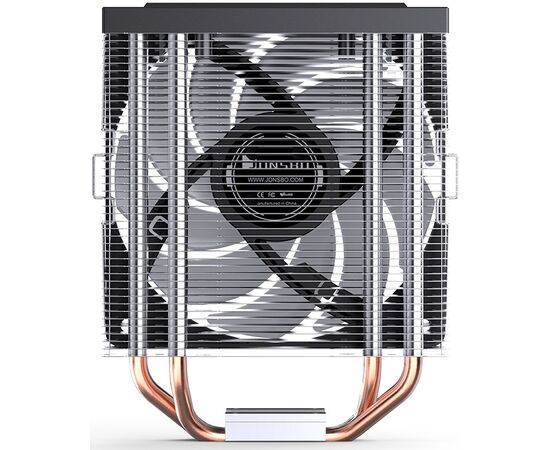  Кулер JONSBO CR-1000E Black LGA1700/1200/115X (TDP 210W, PWM, 120mm Dynamic Multi-Color LED Fan, 4 тепловые трубки, 4-pin) Retail 