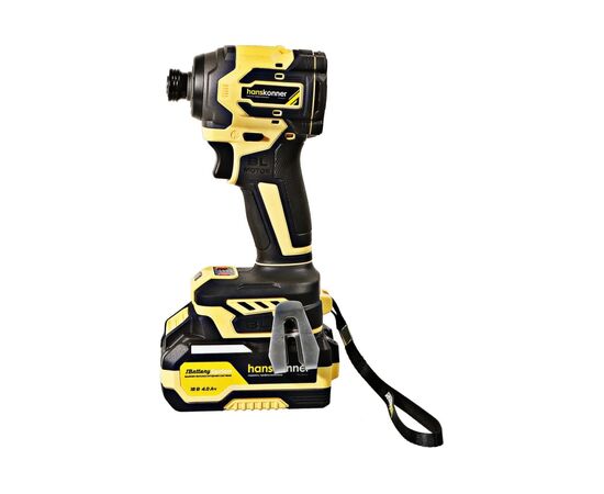  Винтоверт Hanskonner HCD20280BLC ударный 1x4.0Ач+ЗУ, кейс HS 