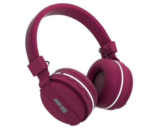  Bluetooth-наушники накладные 5.0 200mAh More choice HW15 (Cherry) 