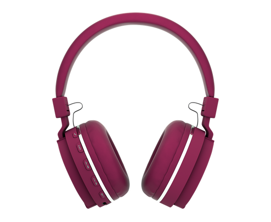  Bluetooth-наушники накладные 5.0 200mAh More choice HW15 (Cherry) 