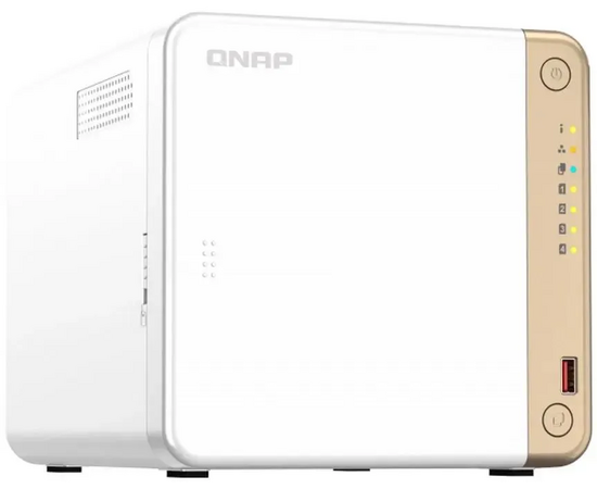  Сетевое хранилище NAS Qnap Original TS-462-4G 4-bay настольный Celeron N4505 
