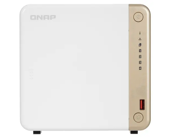  Сетевое хранилище NAS Qnap Original TS-462-4G 4-bay настольный Celeron N4505 
