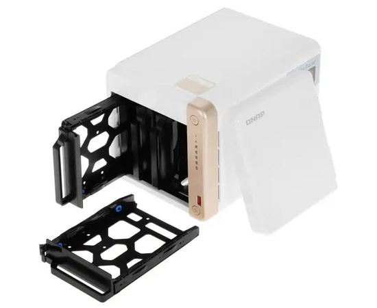  Сетевое хранилище NAS Qnap Original TS-462-4G 4-bay настольный Celeron N4505 