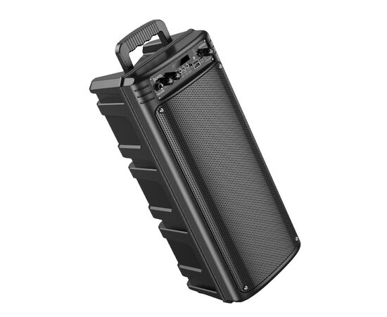 Колонка Bluetooth 5.0 2*10W 2200mAh с проводным микрофоном Hoco BS52 (Black) 