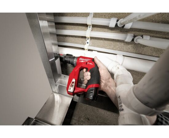  Дрель-шуруповерт Milwaukee M12 FDDX-0 Fuel (4933464978) без АКБ и ЗУ безуд 