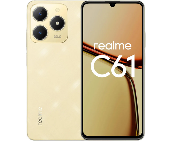  Смартфон Realme C61 8/256Gb Gold 