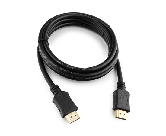  Кабель Gembird HDMI 1.8м, v1.4, 19M/19M, серия Light, черный, позол.разъемы, экран (CC-HDMI4L-6) 