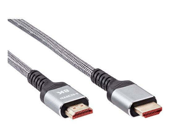  Кабель Vcom ACG859A-5.0 HDMI 19M/M, ver. 2.1 8KX60Hz Econom оплетка 5m iOpen 