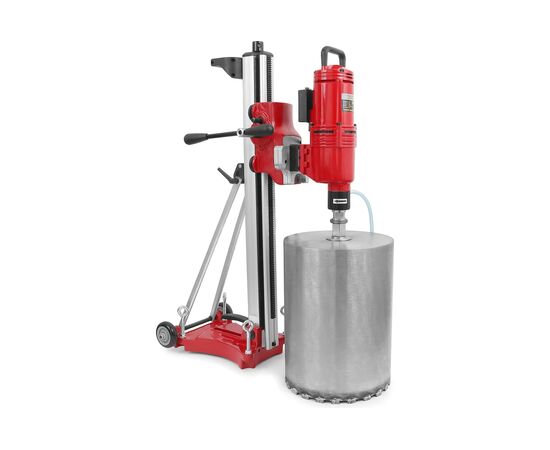  Установка алмазного бурения MESSER DM350Е-N (10-40-350) 3,5 кВт, 360/750/1000 об/мин на стойке 