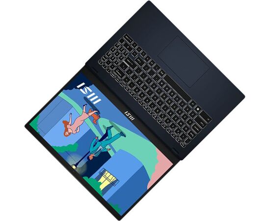  Ноутбук MSI MS-15H1 Modern 15 B12MO-657XBY (9S7-15H114-657) 15.6" FHD IPS 60Hz/i3-1215U/16GB/SSD512GB/Intel UHD/White Backlit/DOS/Star Blue 