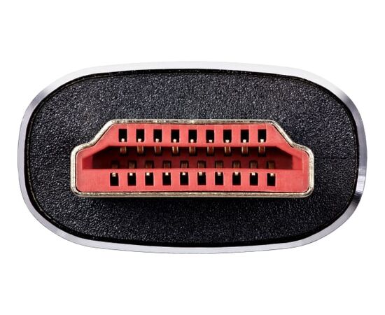  Кабель Vcom ACG859B-1.0 HDMI 19M/M, ver. 2.1 8KX60Hz Econom оплетка 1m iOpen 