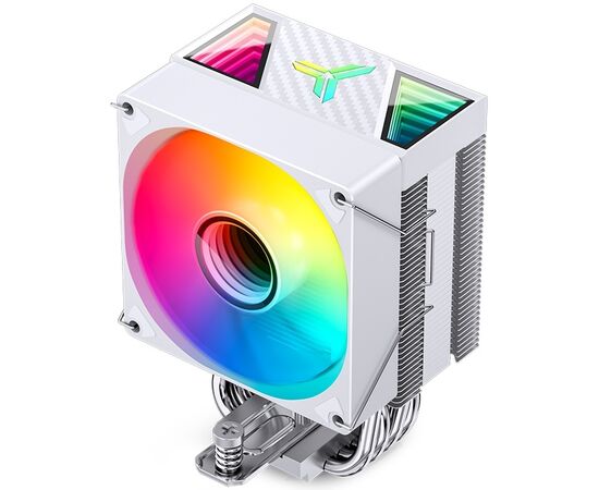  Кулер JONSBO CR-1400 V2 ARGB White LGA1700/1200/115X/AM5/AM4 (TDP 180W, PWM, 92mm ARGB Fan, 4 тепловые трубки, белый, 4-pin) Retail 