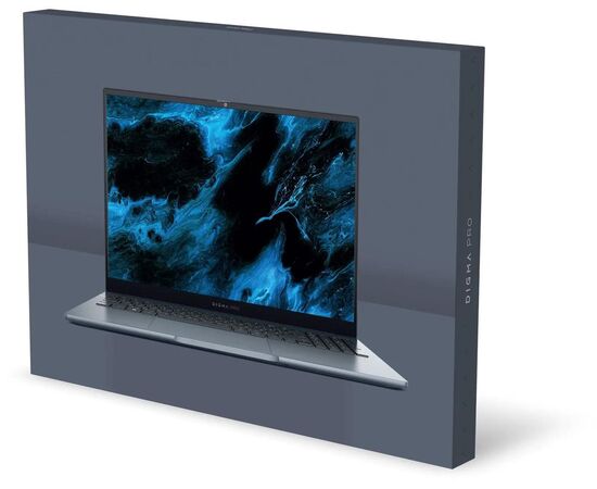  Ноутбук DIGMA PRO Pactos (DN16P7-ADXW01) 16", IPS, Intel Core i7 1255U 1.7ГГц, 10 ядер, 16ГБ DDR4, 512ГБ SSD, Intel Iris Xe graphics, W11P темно-серый 