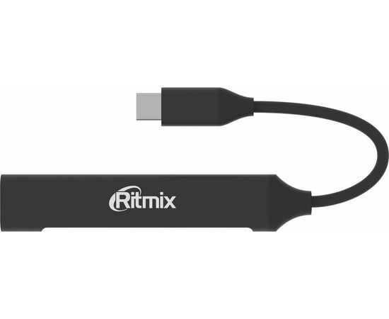  USB-hub Ritmix CR-4401 серый 