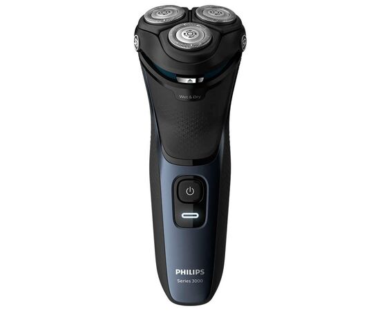 Электробритва Philips S3134/51 роторная, бритье: влажное/сухое, головок - 3, триммер 