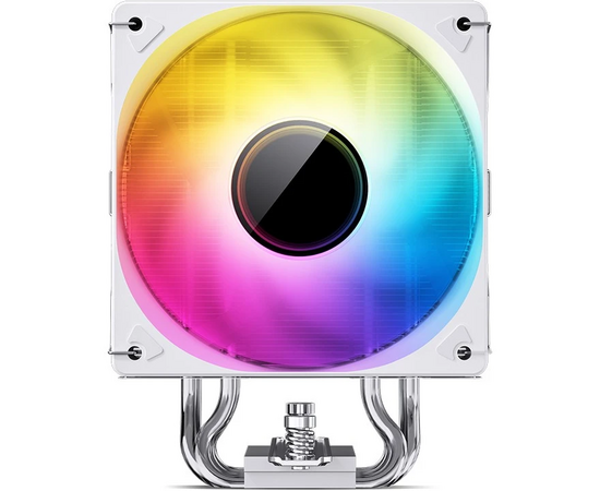  Кулер JONSBO CR-1000 V2 Pro ARGB White LGA1700/1200/115X/AM5/AM4 (TDP 230W, PWM, 120mm ARGB Fan, 6 тепловых трубок, белый, 4-pin) Retail 