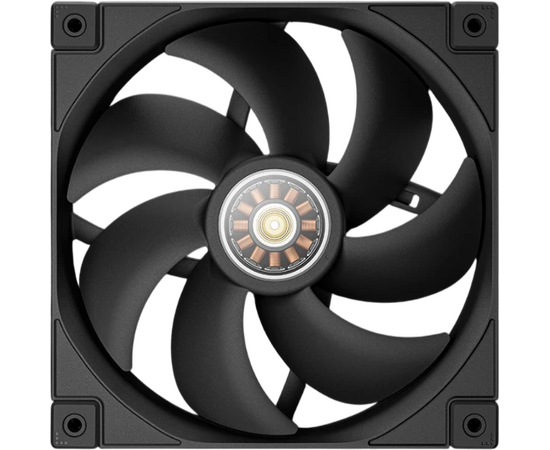  Вентилятор DEEPCOOL FT14 140x140x25мм (PWM, White LED, черный, 500-1650об/мин) Color BOX 