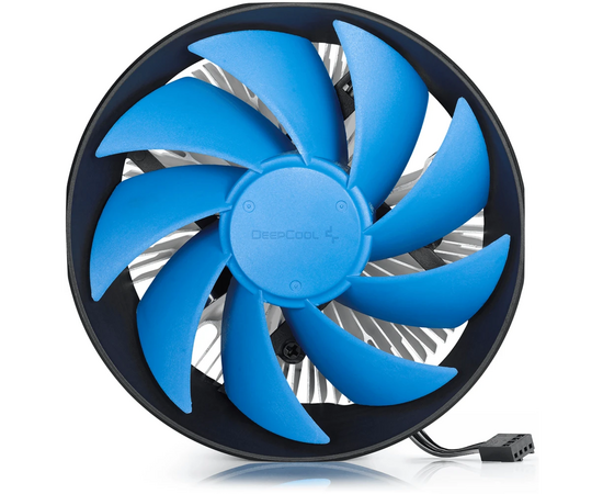 Кулер Deepcool Gamma Archer Pro V2 (G-U-Archer-ARNNNN-G-2) Soc-AM5/AM4/1200/1700/1851 черный/синий 4-pin 17.8-21dB Al+Cu 110W 315gr Ret 