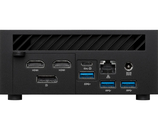  Неттоп Asus PN53-S5163MD (90MS02H1-M00540) Ryzen 5 7535HS (3.3) 16Gb SSD512Gb 660M noOS GbitEth WiFi BT 65W черный 