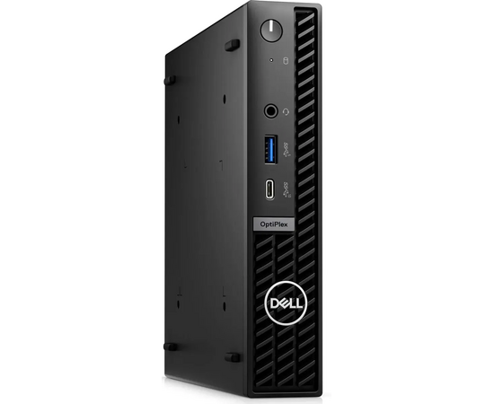  Неттоп DELL Optiplex 7020 (7020-3860) Intel Core i3 14100T, DDR5 8ГБ, 256ГБ(SSD), Intel UHD Graphics 730, Linux Ubuntu, черный 