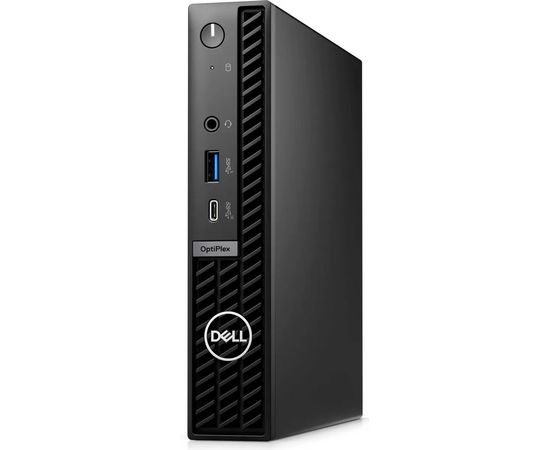  Неттоп DELL Optiplex 7020 (7020-3860) Intel Core i3 14100T, DDR5 8ГБ, 256ГБ(SSD), Intel UHD Graphics 730, Linux Ubuntu, черный 