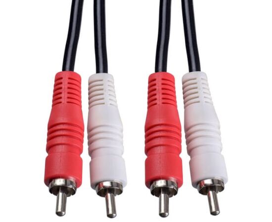  Кабель Perfeo R3001 2xRCA вилка - 2xRCA вилка 1м 