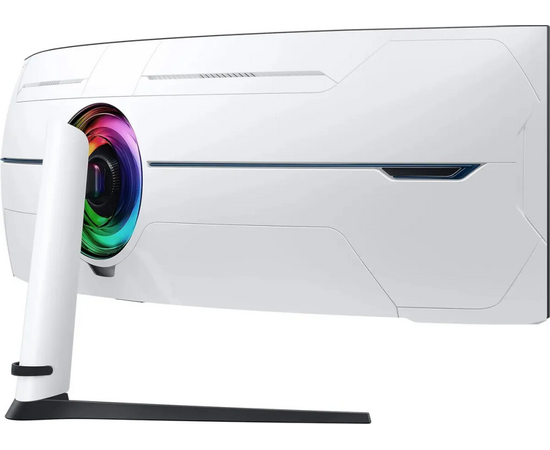  Монитор Samsung Odyssey Neo G9 S57CG952NI (LS57CG952NIXCI) черный 57" VA LED 32:9 HDMI полуматовая HAS Piv 420cd 178гр/178гр 7680x2160 240Hz 