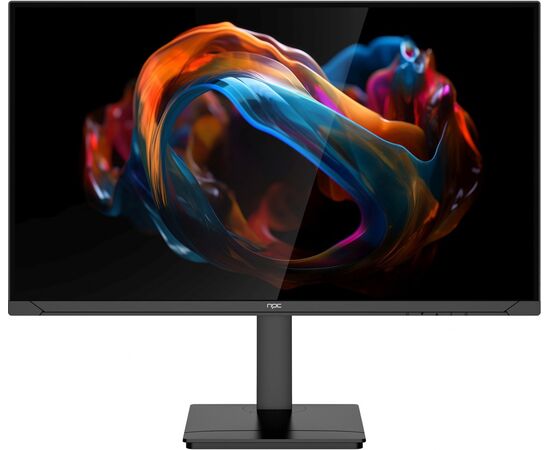  Монитор NPC MU2707 черный 27" IPS LED 5ms 16:9 HDMI M/M матовая HAS Piv 250cd 178гр/178гр 3840x2160 60Hz DP 4K USB 5.5кг 