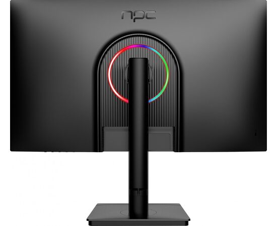  Монитор NPC MU2707 черный 27" IPS LED 5ms 16:9 HDMI M/M матовая HAS Piv 250cd 178гр/178гр 3840x2160 60Hz DP 4K USB 5.5кг 