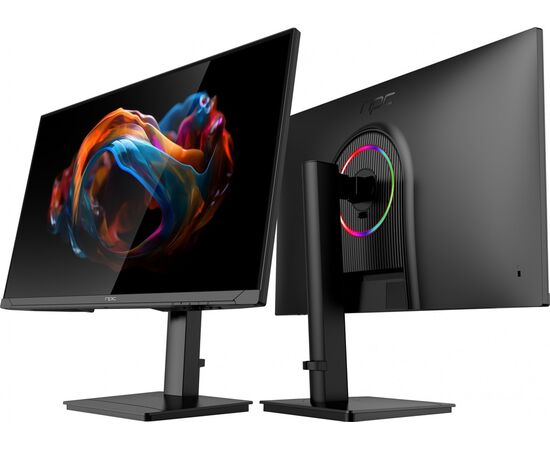  Монитор NPC MU2707 черный 27" IPS LED 5ms 16:9 HDMI M/M матовая HAS Piv 250cd 178гр/178гр 3840x2160 60Hz DP 4K USB 5.5кг 